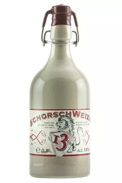 Schorschweizen Tonflasche