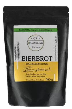 Product Bierbrot Backmischung - Italienische Kräuter & Knoblauch