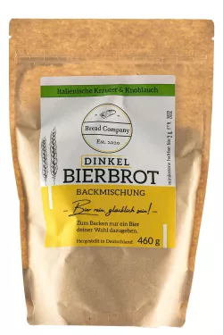 Product Dinkel Bierbrot Backmischung - Italienische Kräuter & Knoblauch