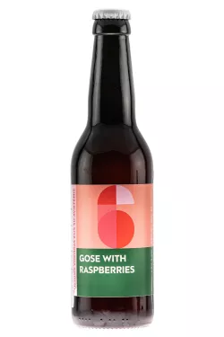 Brauerei Gose with Raspberries