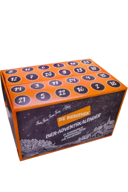 Brauerei Adventskalender Karton