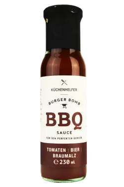 Product Burger Bomb BBQ Sauce Bier Braumalz
