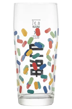 Brauerei Happy Pils Glas