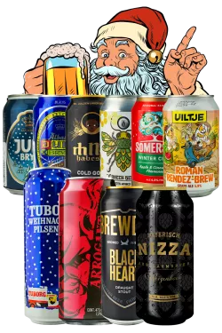 Brauerei Bierpaket Weihnachtsdosen