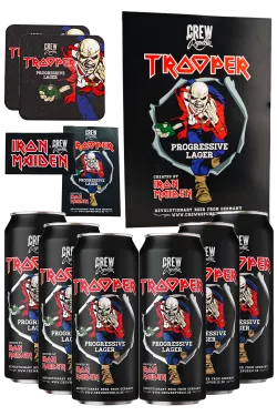 Brauerei Iron Maiden Trooper Paket