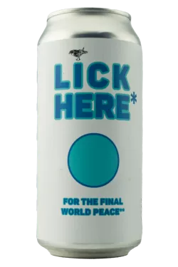 Lick here for the final world peace
