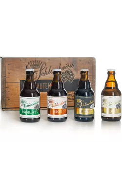 Brauerei Schlossbräu Geschenkbox Edelbier-Mix