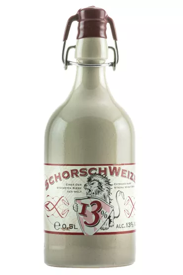 Product Schorschweizen Tonflasche