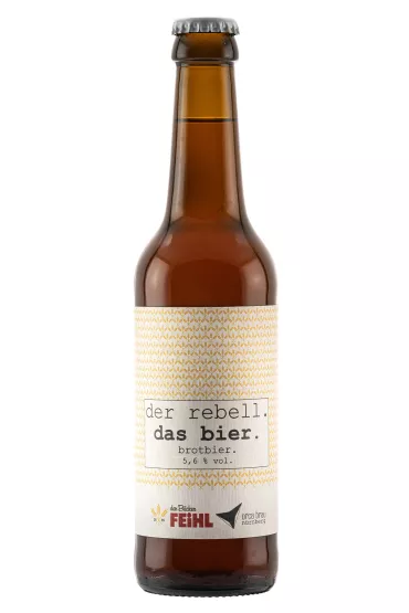 Product der rebell. das bier.