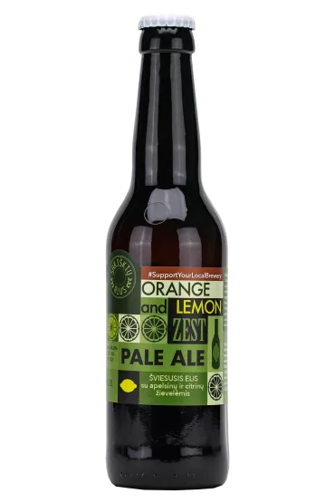 Product Orange and Lemon Zest Pale Ale