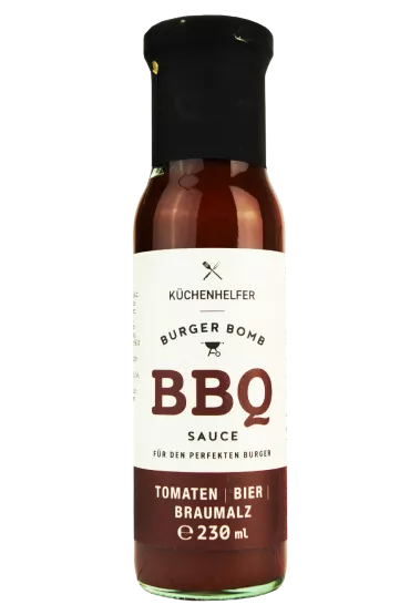 Product Burger Bomb BBQ Sauce Bier Braumalz