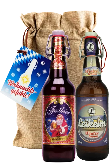 Product Bier-Beutel Weihnachtsgefühle