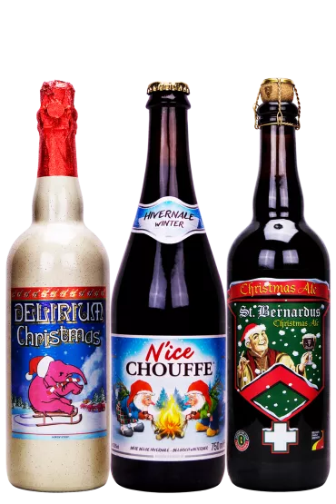 Product Bierpaket belgische Weihnachtsbiere