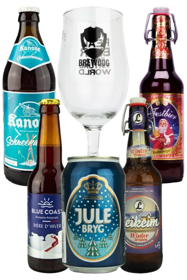 Product Bierpaket Weihnachtsbiere mit Glas