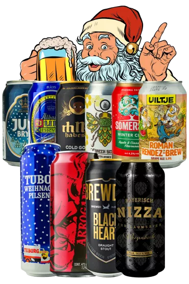 Product Bierpaket Weihnachtsdosen