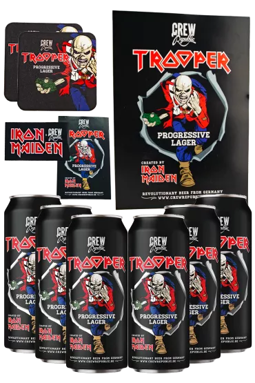 Product Iron Maiden Trooper Paket