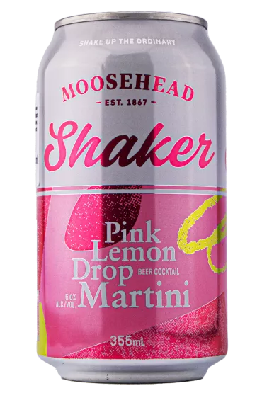 Product Shaker Pink Lemon Drop Martini