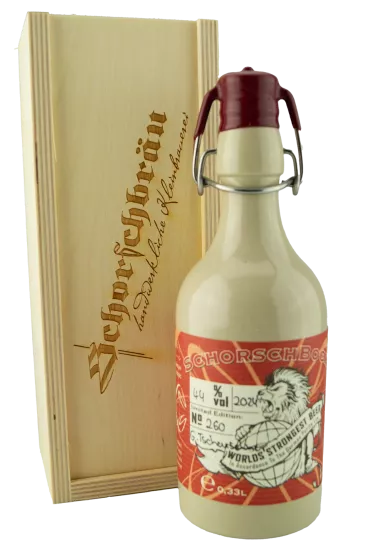 Product Schorschbock 44% - Tonflasche