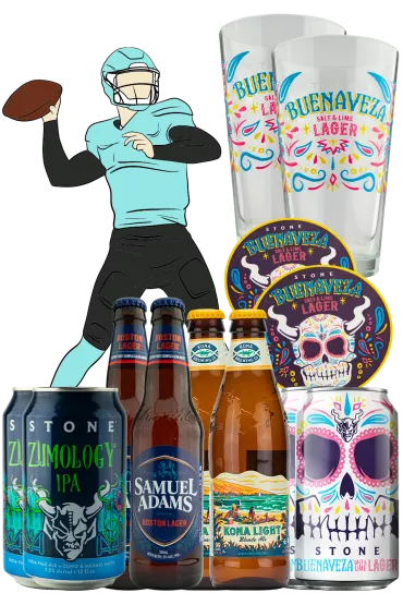 Product Superbowl Bier Paket