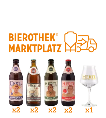 Product Hertl Verwandte mit Glas